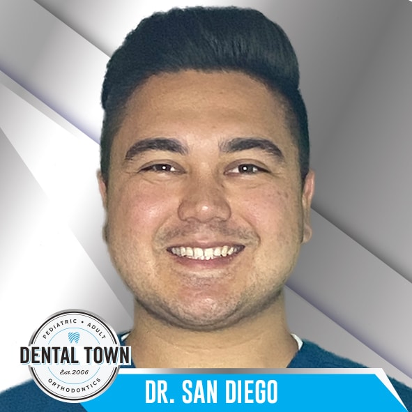 Dr. San Diego black hair brown eyes smile