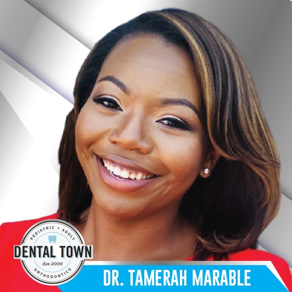 Dr. Tamerah Marable dark hair brown eyes bright smile
